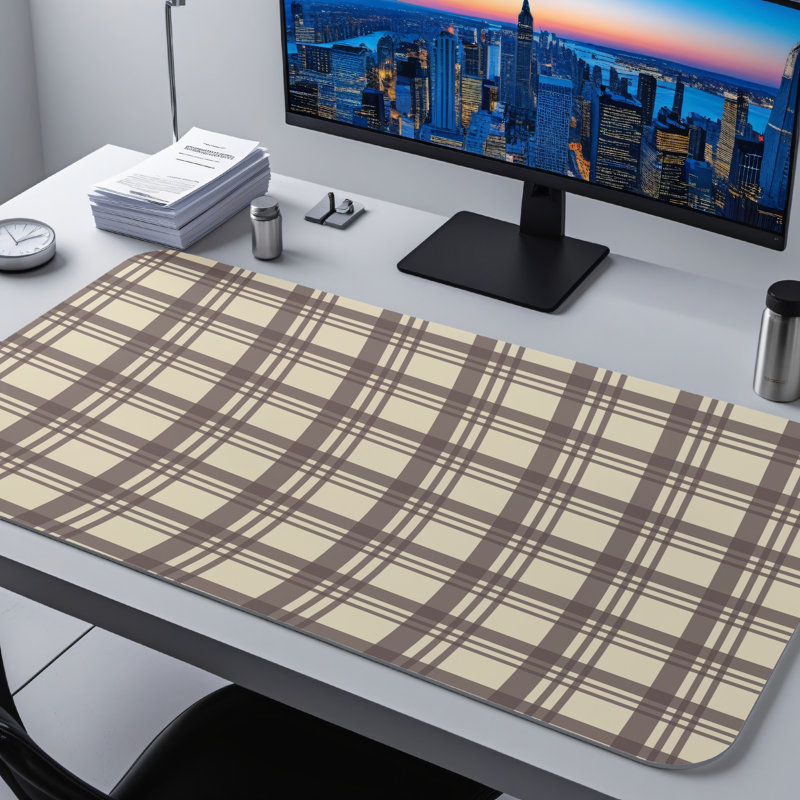 Polyester Desk Pad, 31.5x15.5