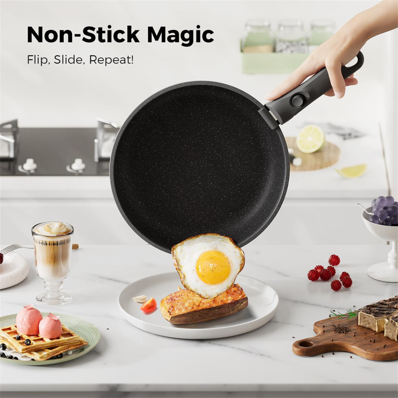 20 - Piece Non-Stick Aluminum Cookware Set