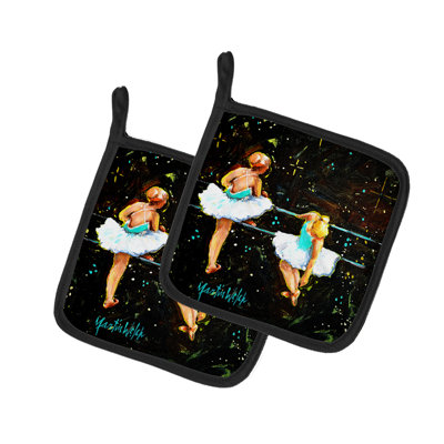 Caroline's Treasures Martin Welch New Artwork Polyester Potholder Set