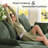 Boneless 104" 2-Piece Compression Boneless Corduroy L-Shaped Modular Sectional Sofa, No Assembly Required-243905353