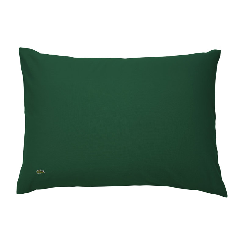 Ensemble d'édredon réversible standard en coton 4 pièces, Vert, Édredon pour lit simple + 1 taie décorative stan