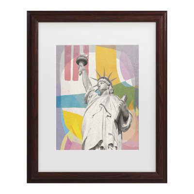 Bolog Aylin Demir Liberty Matted Framed Art