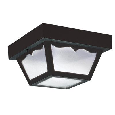 1 - Bulb Outdoor Flush Mount