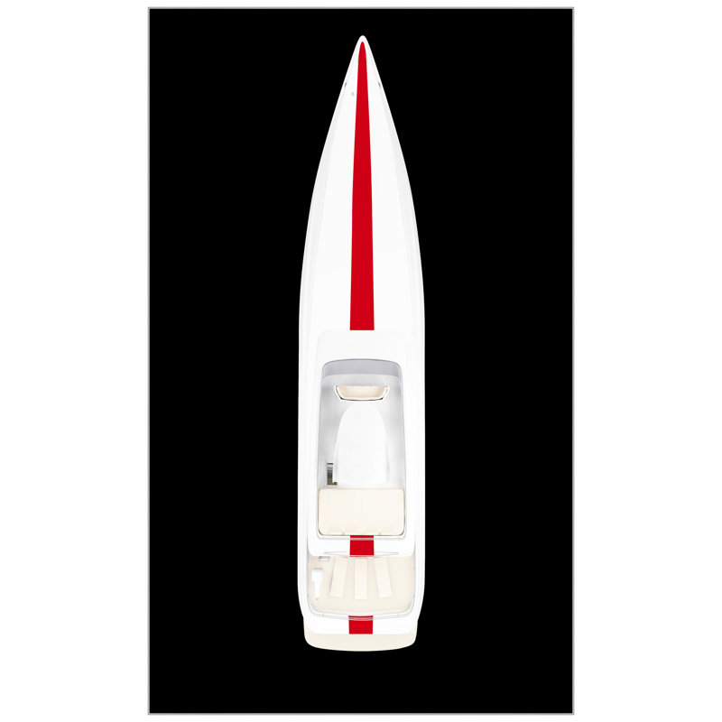 Speed Boat 2 Print by Mat Sanders