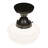 Stricker Glass Semi Flush Mount
