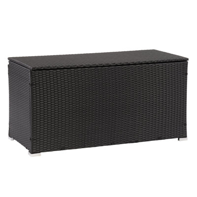 81 Gallon Wicker Deck Box