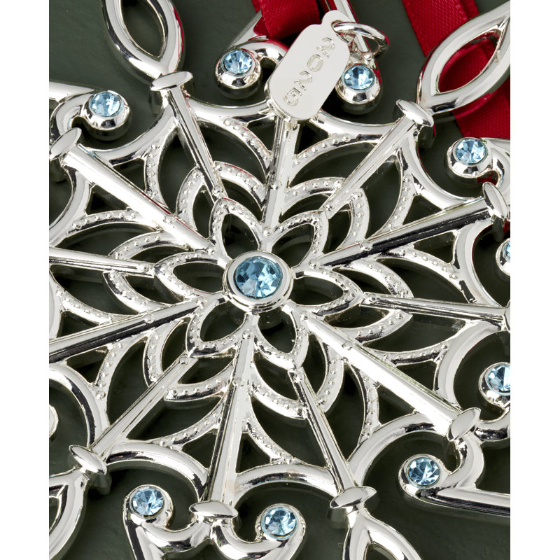 2025 Snow Majesty Silverplate Ornament
