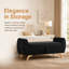 Banc de rangement en velours Velourrove-134060647