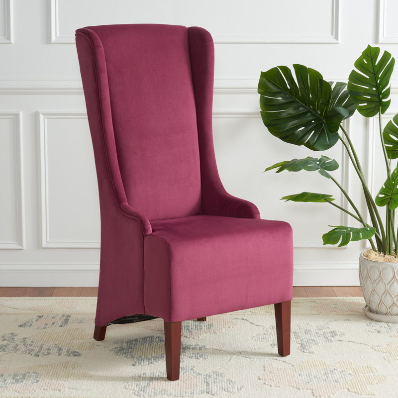 Ardonia 19.9'' H Upholstered Side Chair, Bordeaux