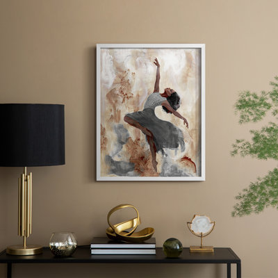 Beautiful Dancer I, reproduction encadrée - bois massif