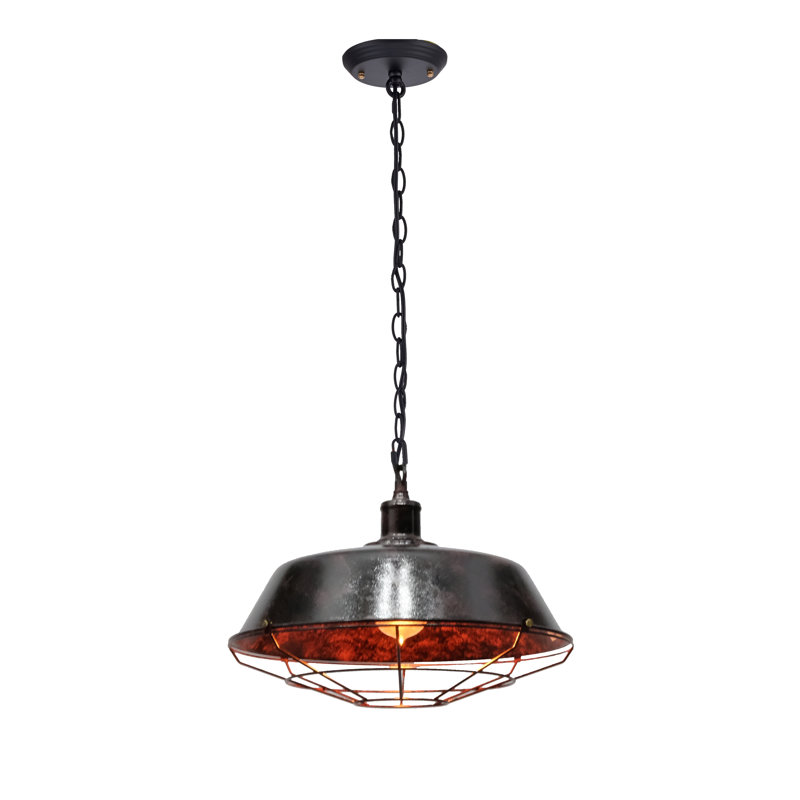 Moro 1 - Light Lantern Pendant, 10" H x 13" W x 13" D, Rustic