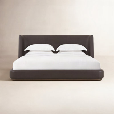 Alishia Upholstered Wingback Bed