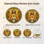 Panneau de vitrail Sacred Heart - 7,8H-1144872768