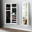 Armoire à bijoux avec miroir