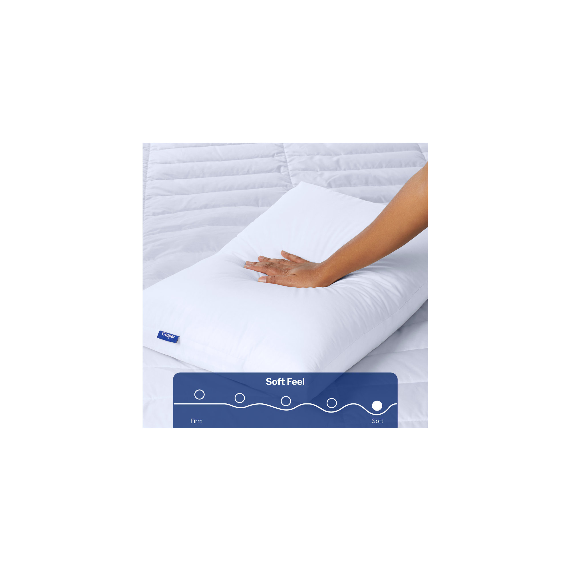Casper Down Pillow, Standard, 1