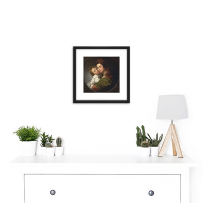West Artists Wife Elizabeth Son Raphael 1 Piece Single Picture Frame Painting
