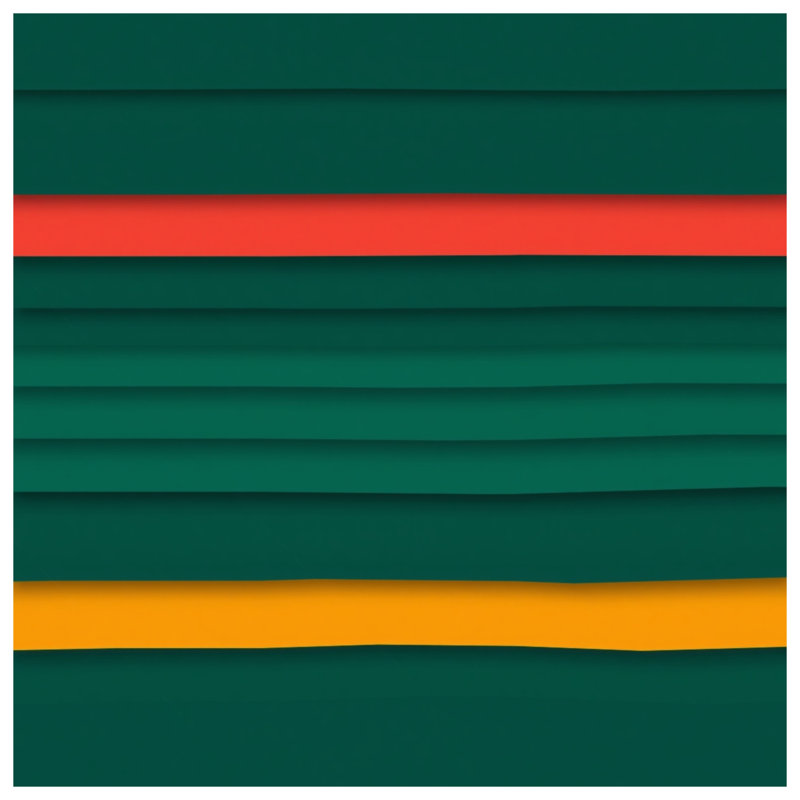 Green Stripes Comforter, Twin Extra Long