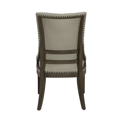 Aisja Upholstered Shelter Side Chair