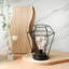 Lampe de table en métal à piles 8,5 po JHY DESIGN