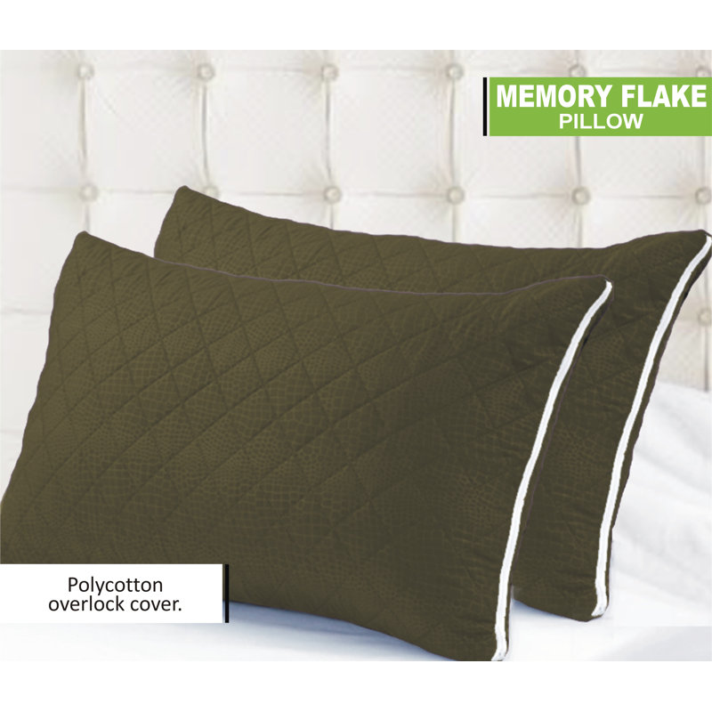 Kustas Shredded Memory Foam Medium Support Pillow