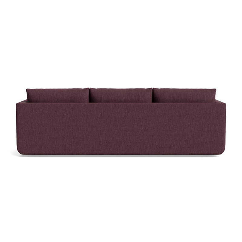 Eva Sofa (95"), Performance Weave - Aubergine