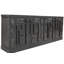 Buffet en bois massif d'inspiration asiatique Asbury