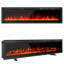17 Stories Black Electric Fireplace Insert-73073496