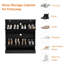 12 Pair Flip Down Shoe Storage