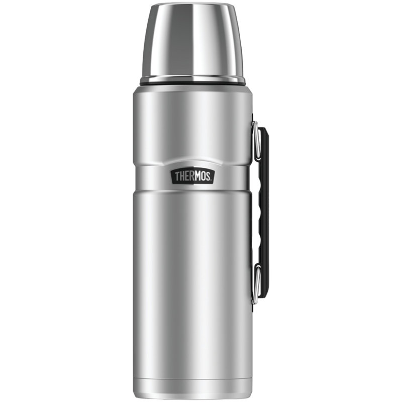 Thermos Vacuum Insulated Stainless Steel Travel Mug, Silver