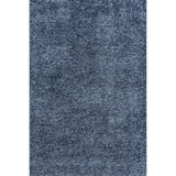 Kara Solid Shag Area Rug