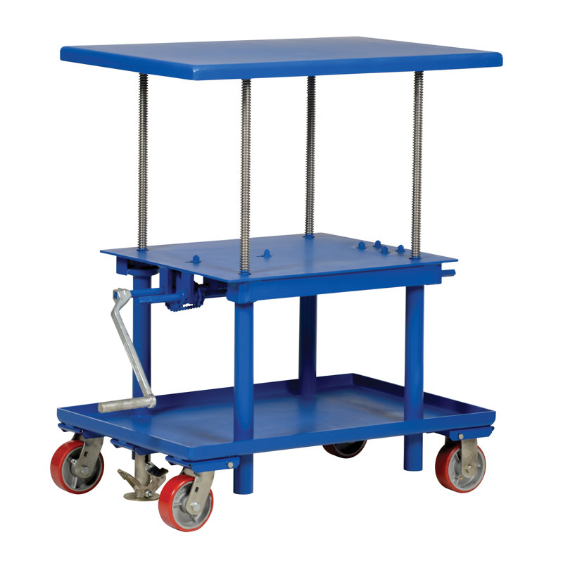 2000 Lb. Capacity Post Table, 23.93" H x 24" W x 37.875" D