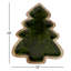 Holiday Serveware 14" MANGO WOOD W/ ENAMEL CHRISTMAS TREE