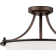 Besir Glass Semi Flush Mount