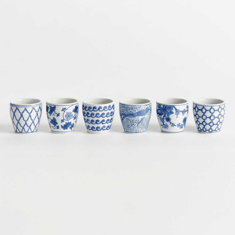Ensemble de 6 pots à fleurs Addison Barclay Butera Dynasty
