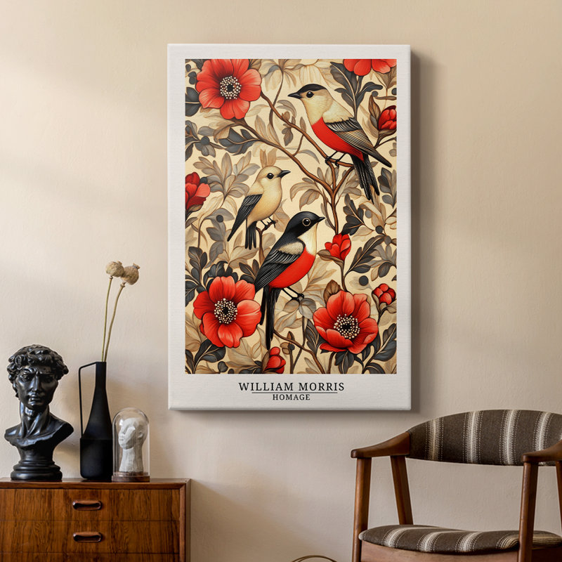 Wm Morris Series LVII - Cavas de galerie sur mesure, H 27 po x l 18 po