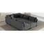 Canapé modulaire, canapé-lit modulaire 86 po x 60 po, canapé-lit convertible 6 places en chenille, design minimaliste-2074799836