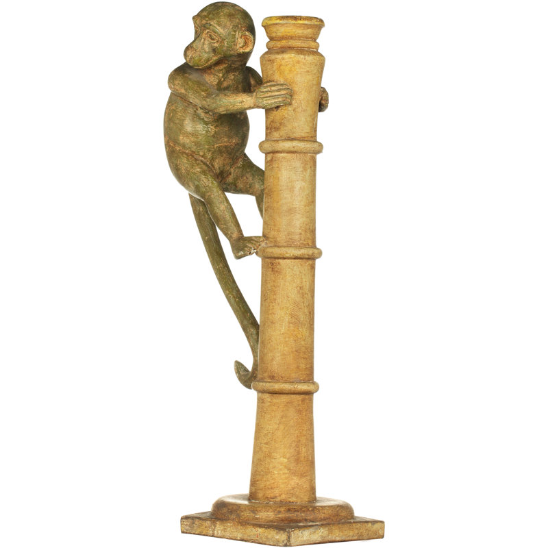 Statue de bébé singe