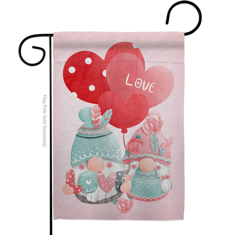 Drapeau de jardin en polyester 19 x 13 po Avo