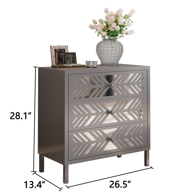 Tamie 26.5'' W Nightstand, 1