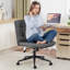 Chaises de bureau modernes avec roulettes, chaise de bureau pivotante sans accoudoirs pour siège large-1316408460
