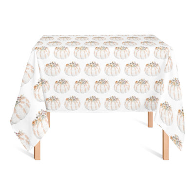 Chic Pumpkins Tablecloth