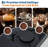 3-in-1 Espresso Machine with Built-In Grinder and Detachable Milk Frother - Adjustable Settings, Removable Components for Home Baristas-121375173