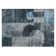 Machine Washable Indoor/Outdoor Chantille ACN1114 Teal Rug