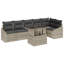 288.5cm Wide Patio Sofa with Cushions