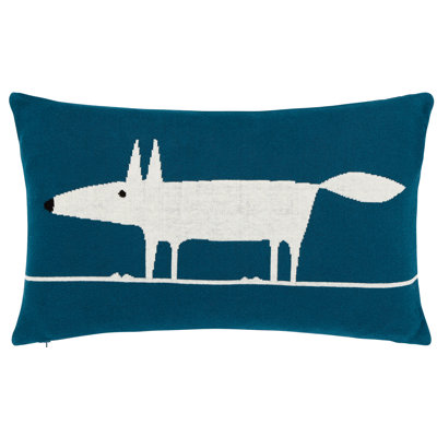 Mr Fox Rectangular Throw Cushion
