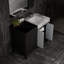 Zilara 42 " W Freestanding Standard Free Standing 1 Single Vanity Bathroom Vanity With Marble Top