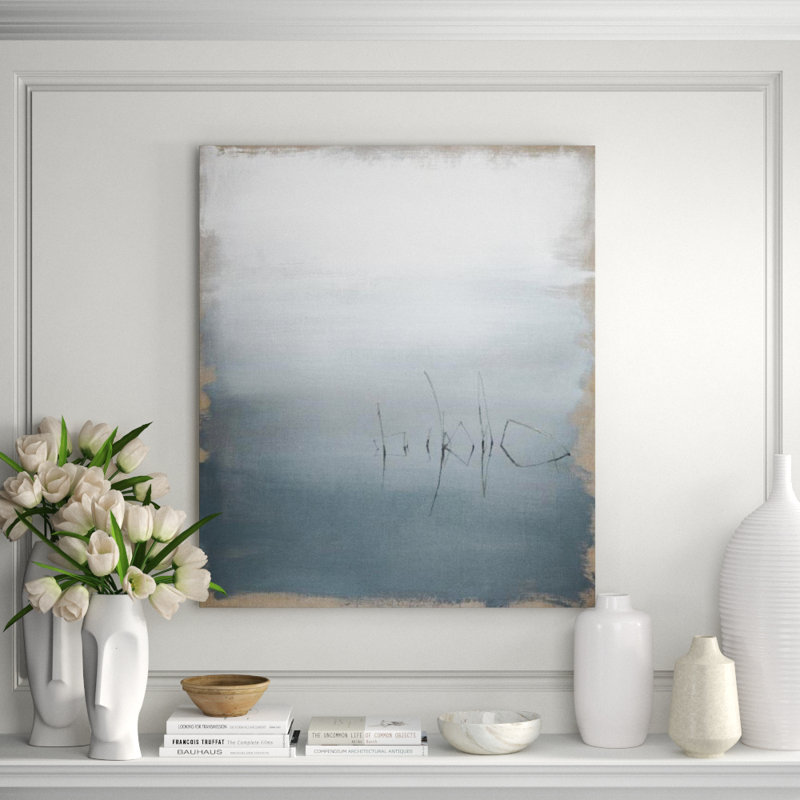 Summit To Sea XIX Print by Paul Ngo, Glass Coat, 42" H x 36" W x 1.5" D