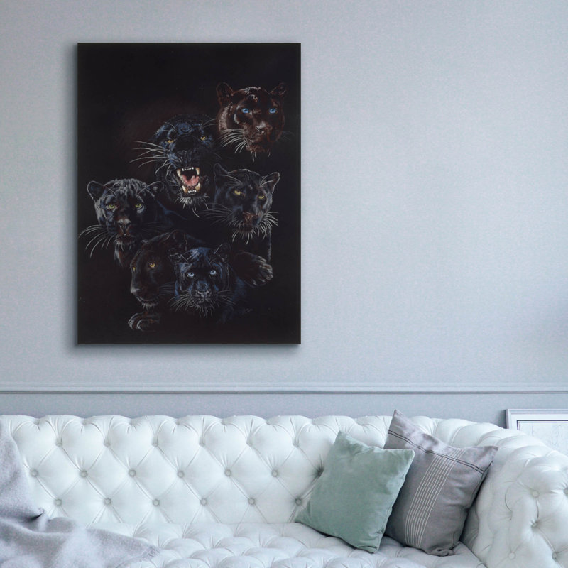 "Onyx" par Barbara Keith, H 54 po x l 40 po x P 1,5 po