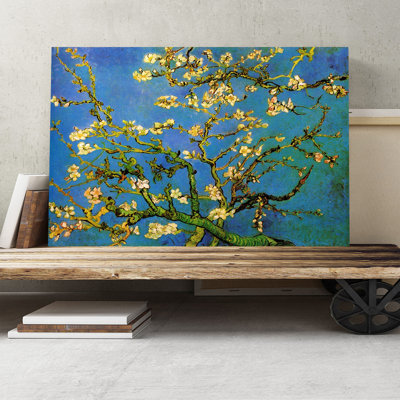 Almond Blossom Tree (2) by Vincent Van Gogh - Wrapped Canvas