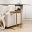 C Shape Rustic Side Table-1306541401-1306541407